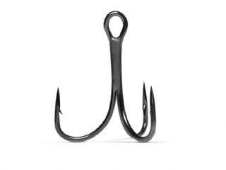 VMC 7552 Light Inline Treble Hook - 